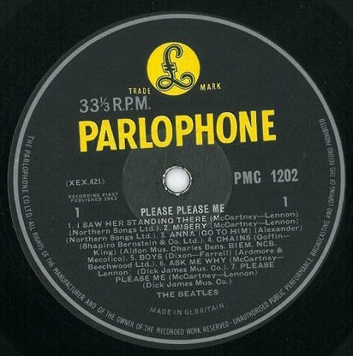 The Beatles Please Please Me Vinyl LP | Planet Earth Records